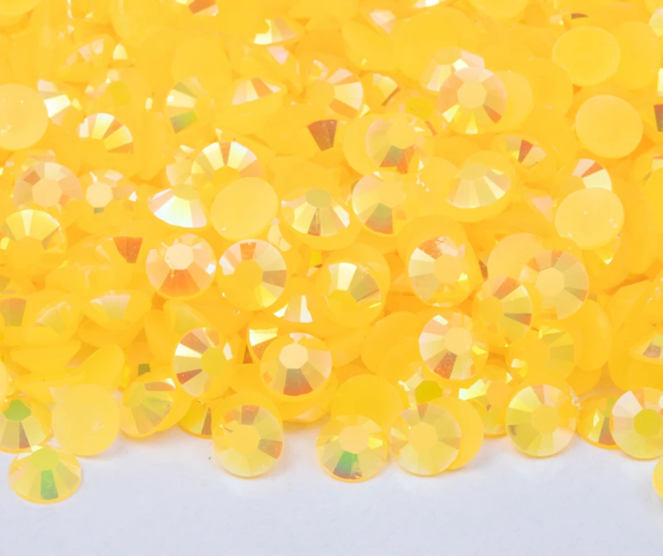 Golden Sunshine - AB Jelly Rhinestones (3mm, 4mm &5mm) image 0