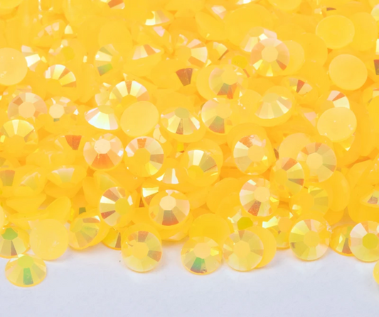 Golden Sunshine - AB Jelly Rhinestones (3mm, 4mm &5mm) image 0