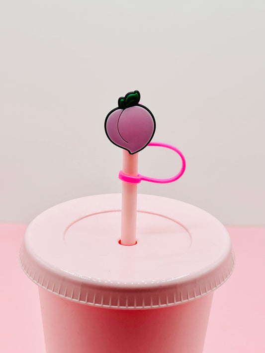 Straw Topper - Peachy!! image 0
