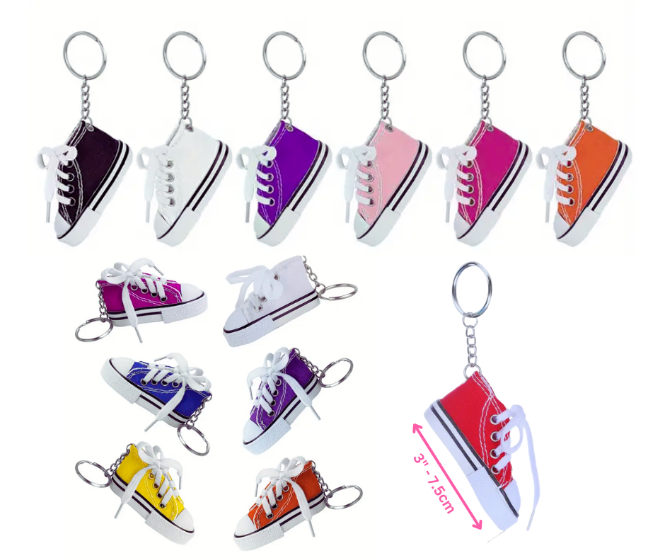 Canvas Trainer Keyring - Great for HTV image 1