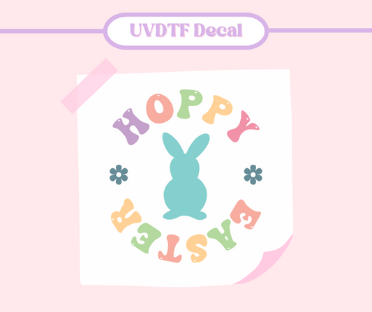 Hoppy Easter - UVDTF Decal image 0