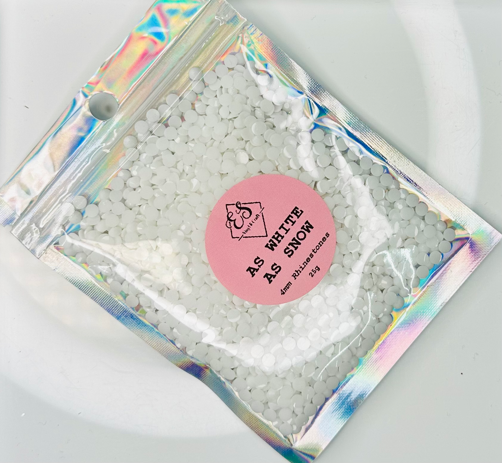 As White as Snow - Jelly Rhinestones (3mm, 4mm & 5mm) image 2