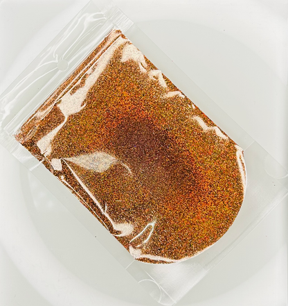 Burnt Orange - Holographic Fine Glitter Mix image 1
