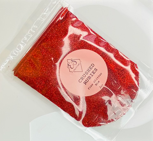 Crushed Rubies - Fine Glitter Mix image 0