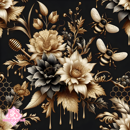 The Gilded Hive Collection - Section 1 - 12" x 12" Sheet image 2