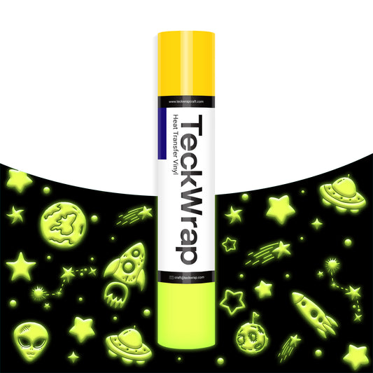 Glow in The Dark 3D Puff Heat Transfer Vinyl