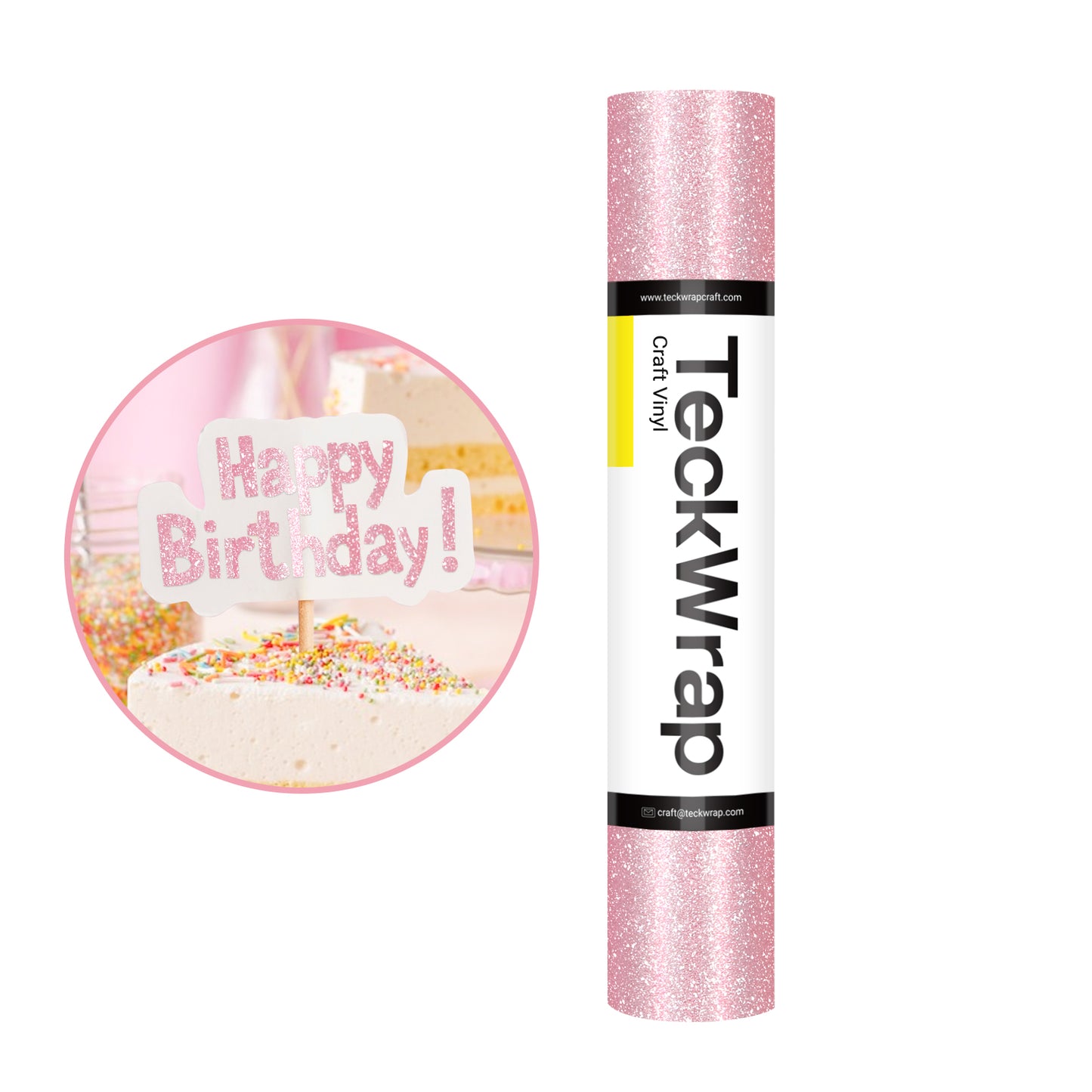 Burst Glitter Adhesive Vinyl