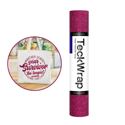 Teckwrap 10" Fancy Glitter Heat Transfer Vinyl