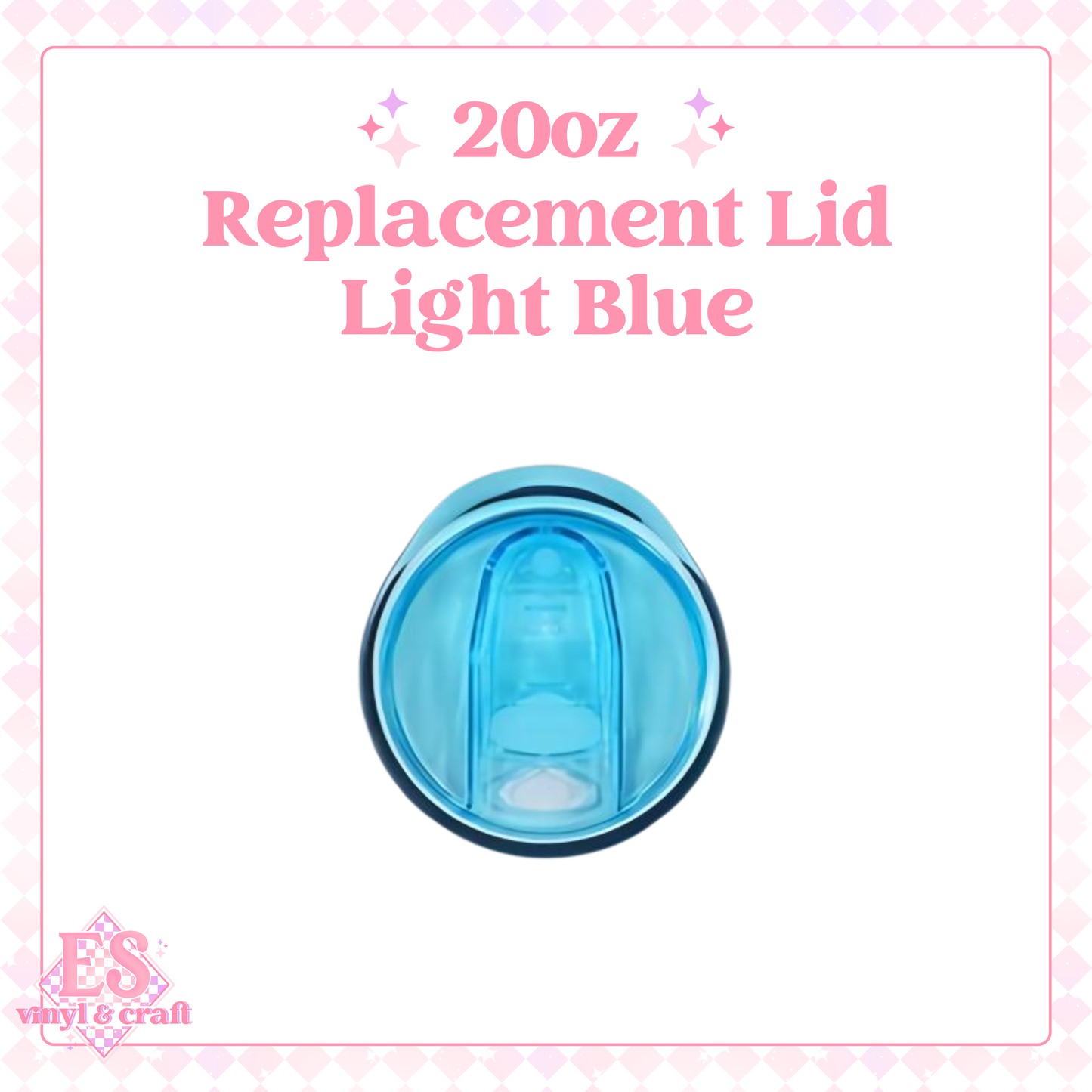 20oz Coloured Replacement Lids image 9