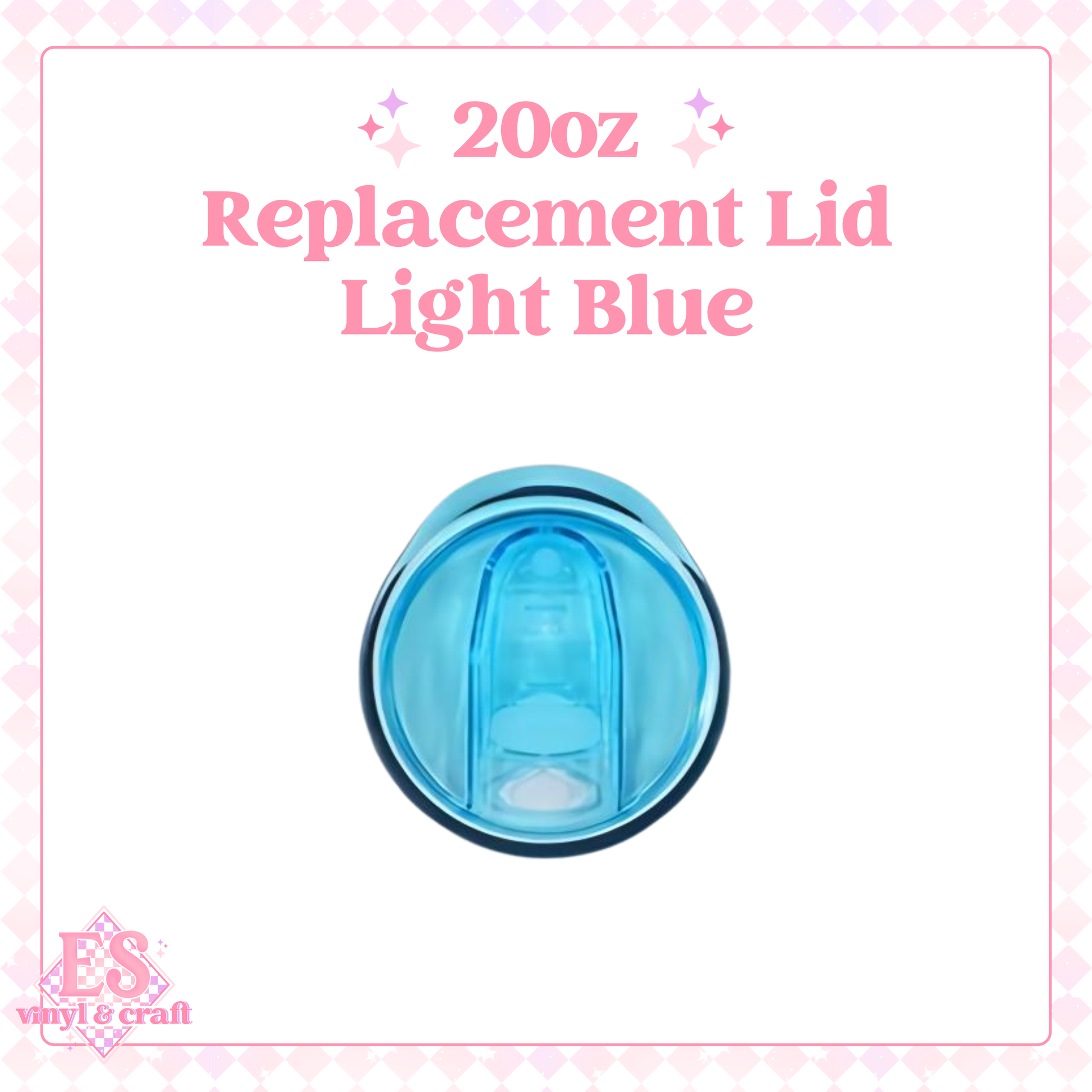 20oz Coloured Replacement Lids image 9