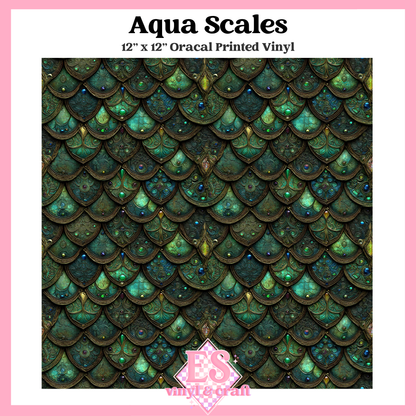 Gemstone Dragon Scale Collection - 12" x 12" Sheet (14 Different De image 8