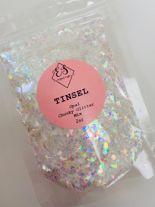 Tinsel - Opal Chunky Glitter Mix image 0