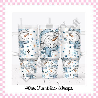40oz Tumbler Wraps - UV-DTF (2 Wraps - Top and Bottom) image 0