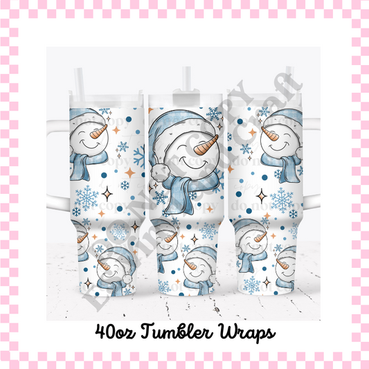 40oz Tumbler Wraps - UV-DTF (2 Wraps - Top and Bottom) image 0