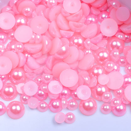 Ultra Pink - Pearl Mix 6mm, 8mm & 10mm image 0