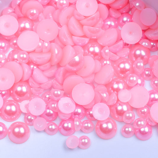 Ultra Pink - Pearl Mix 6mm, 8mm & 10mm image 0