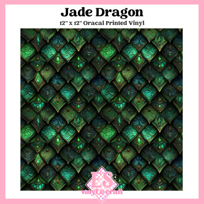 Prismatic Dragon Scale Collection - 12" x 12" Sheet (14 Different De image 9