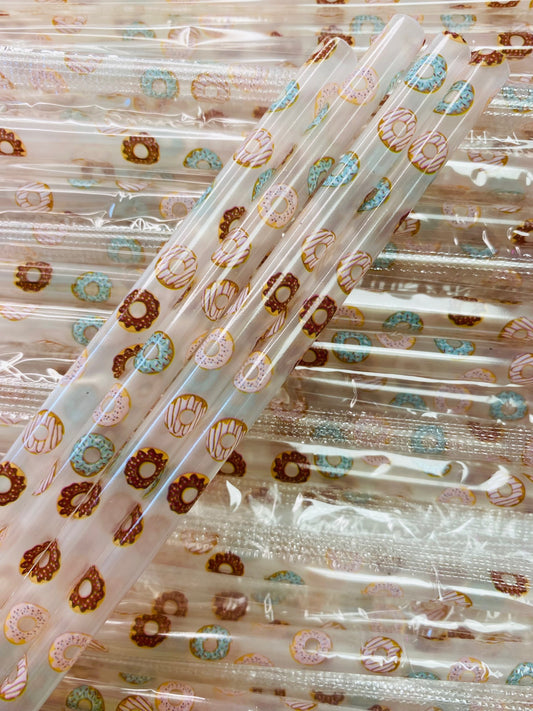 Donut Clear Straw image 0