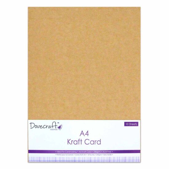 Dovecraft Essentials - A4 Premium Kraft Cards 240gsm image 0