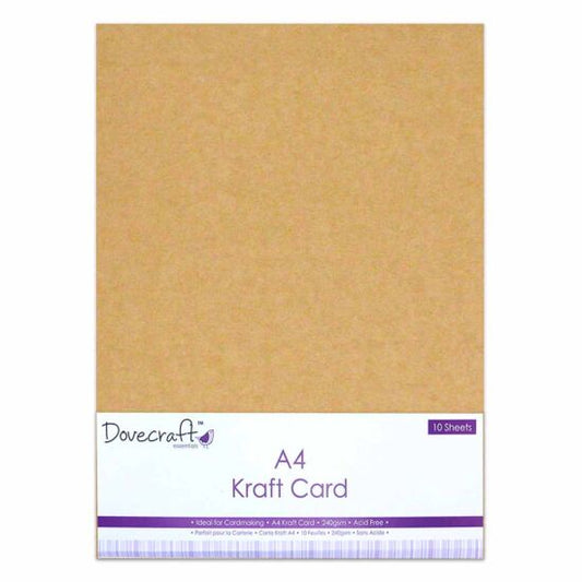 Dovecraft Essentials - A4 Premium Kraft Cards 240gsm image 0