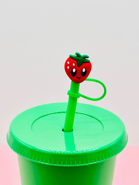 Straw Topper - Strawberry image 0