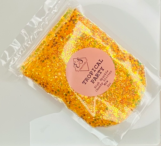 Tropical Party - High Sparkle Chunky Glitter Mix image 0