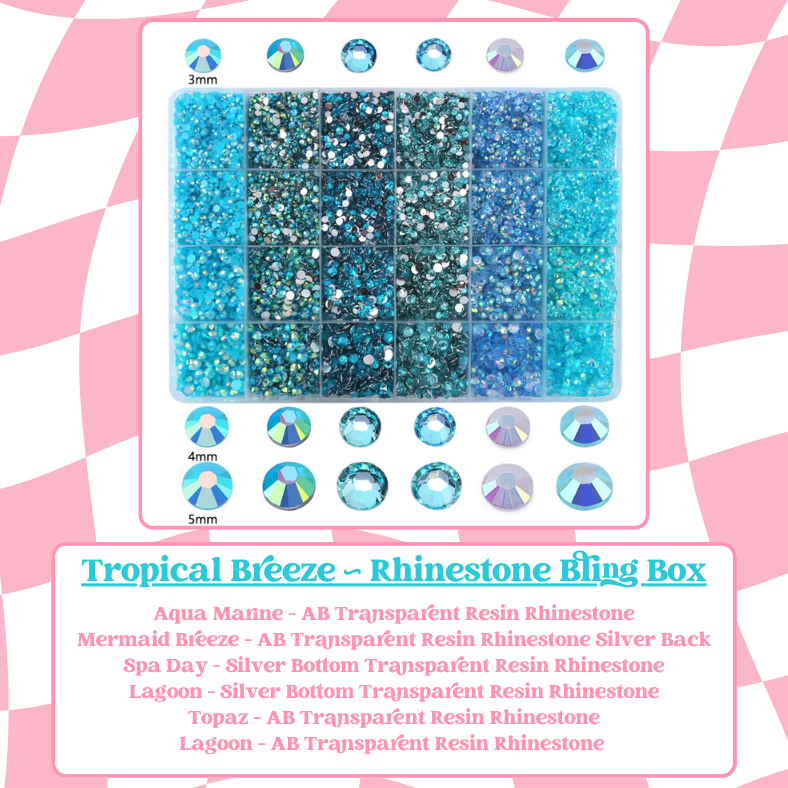 Rhinestone Bling Boxes (3mm, 4mm and 5mm) Contains Approximately 18,600!! image 7