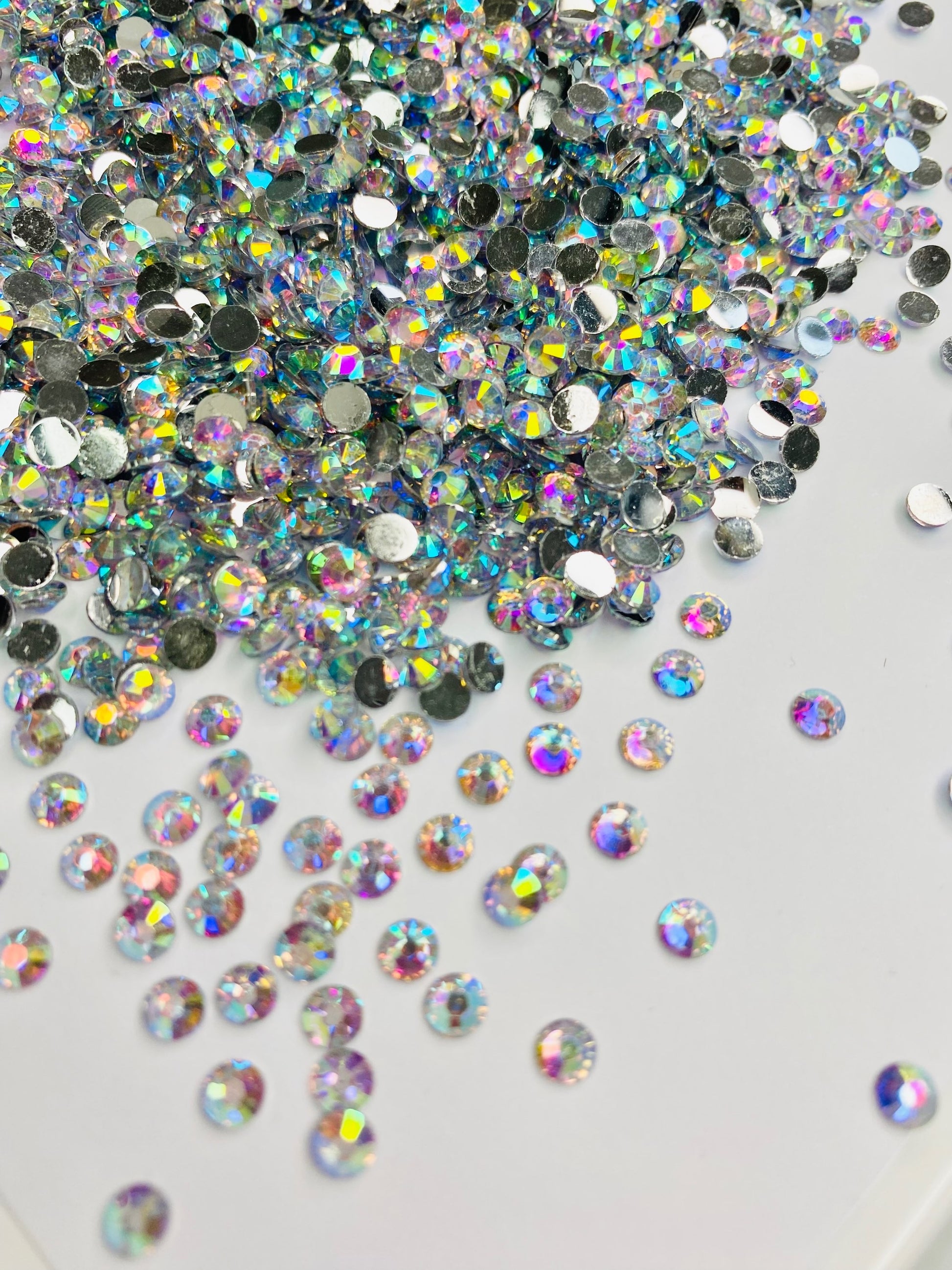 Mystical Pink - AB Resin Rhinestones (4mm & 5mm) image 1