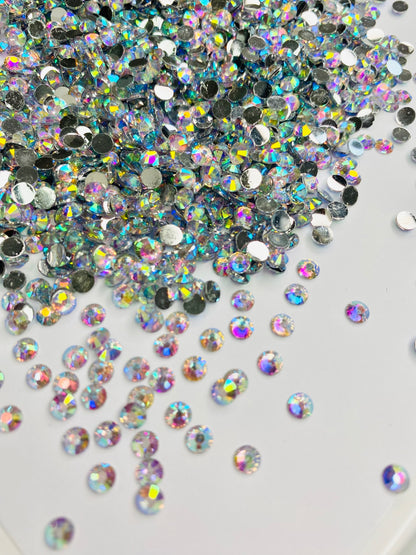 Mystical Pink - AB Resin Rhinestones (4mm & 5mm) image 1