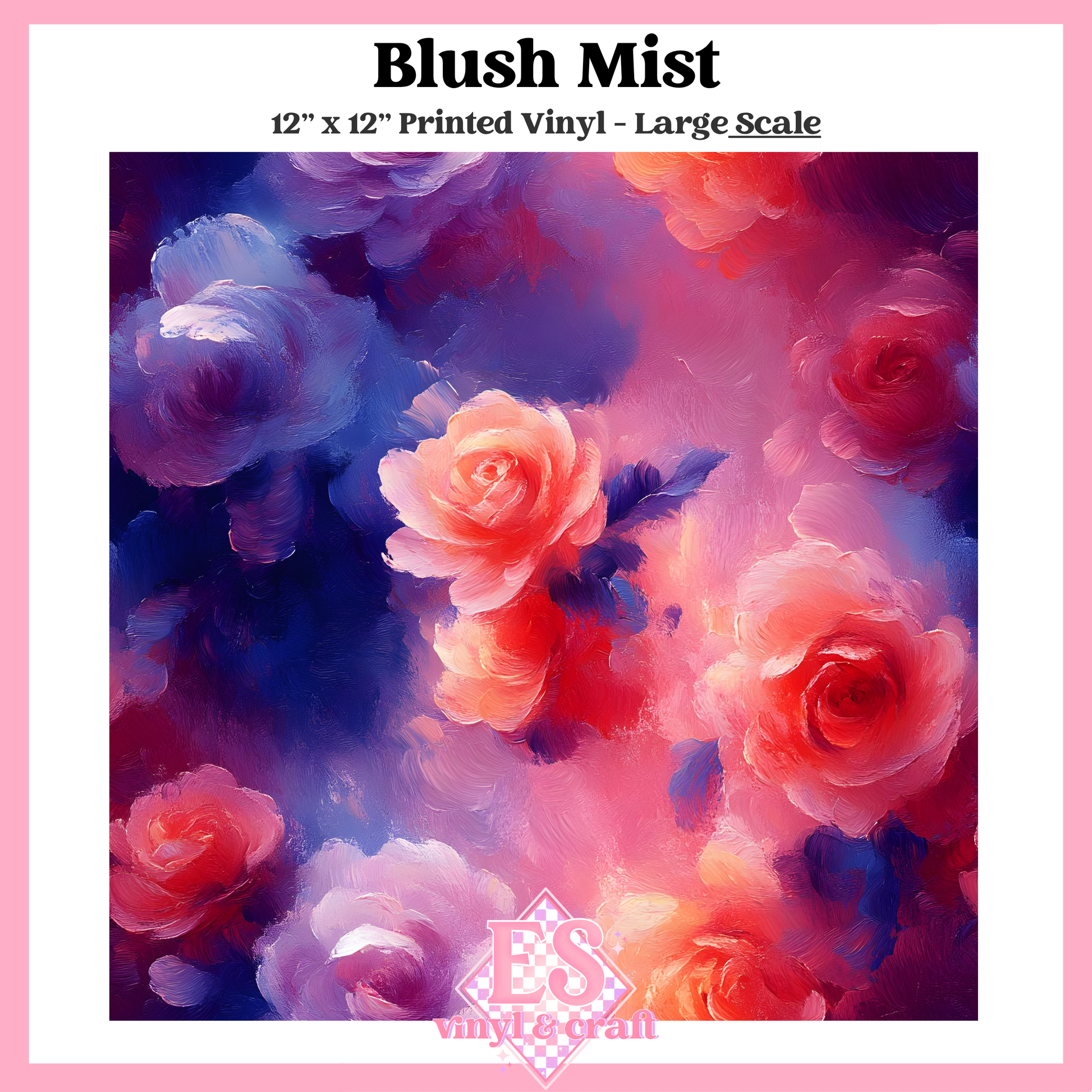 Blush Mist - Small or Large Scale Options - 12" x 12" Sheet image 2