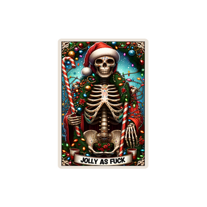 Christmas Tarot Card Decals - Glossy White Self Adhesive Vinyl image 11