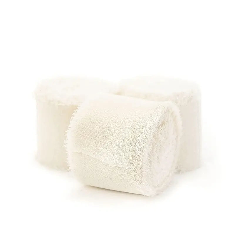 Chiffon Fringed Ribbon - 4cm x 5 Meters image 6