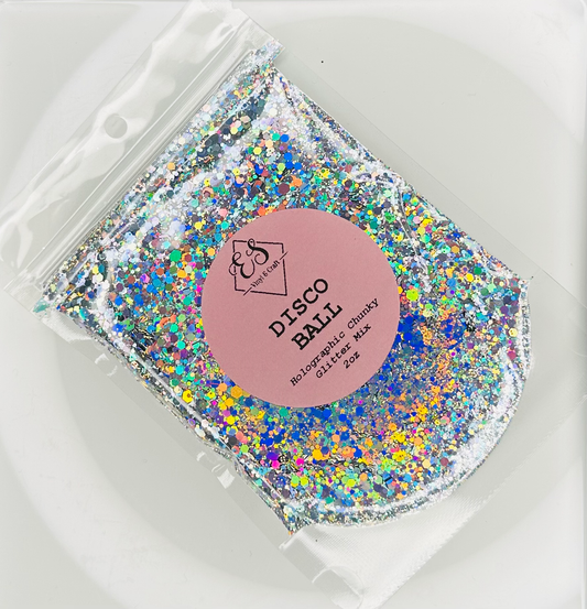 Disco Ball - Holographic Chunk Glitter Mix image 0