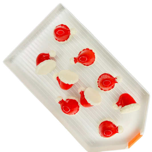 Santa Hats Medium 3D (Pack of 10) image 0