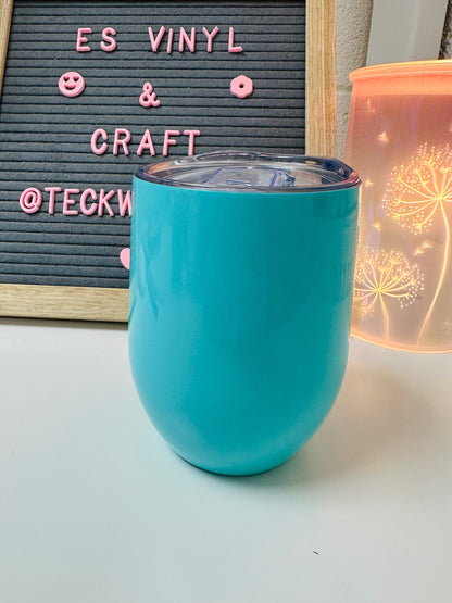 12oz Double Wall Wine Stainless Steel Egg Shape Tumbler image 7