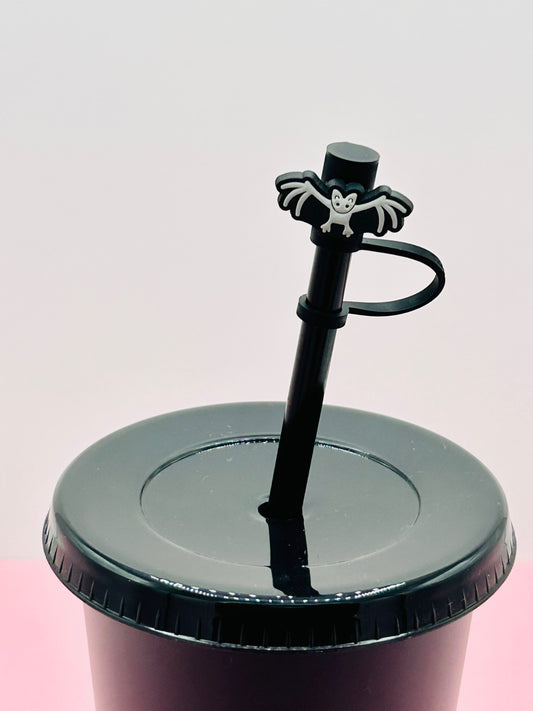 Straw Topper - Bat image 0