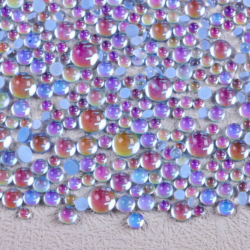 Glass Mermaid Pearls - Light Blue image 0