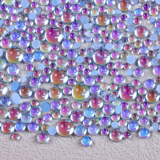 Glass Mermaid Pearls - Light Blue image 0