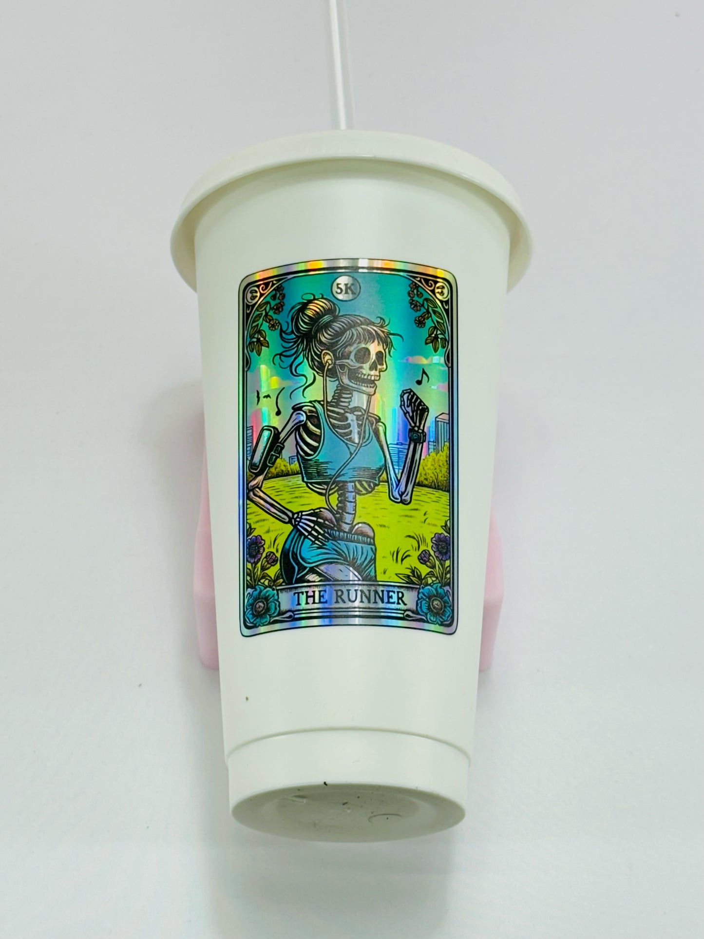 Tarot Card Decals - Teckwrap Holographic Rainbow Silver - Section 3 image 8