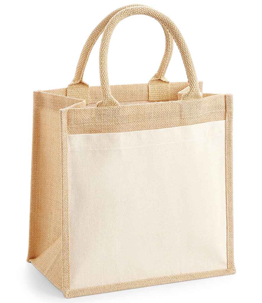 Westford Mill Pocket Jute Midi Tote image 0