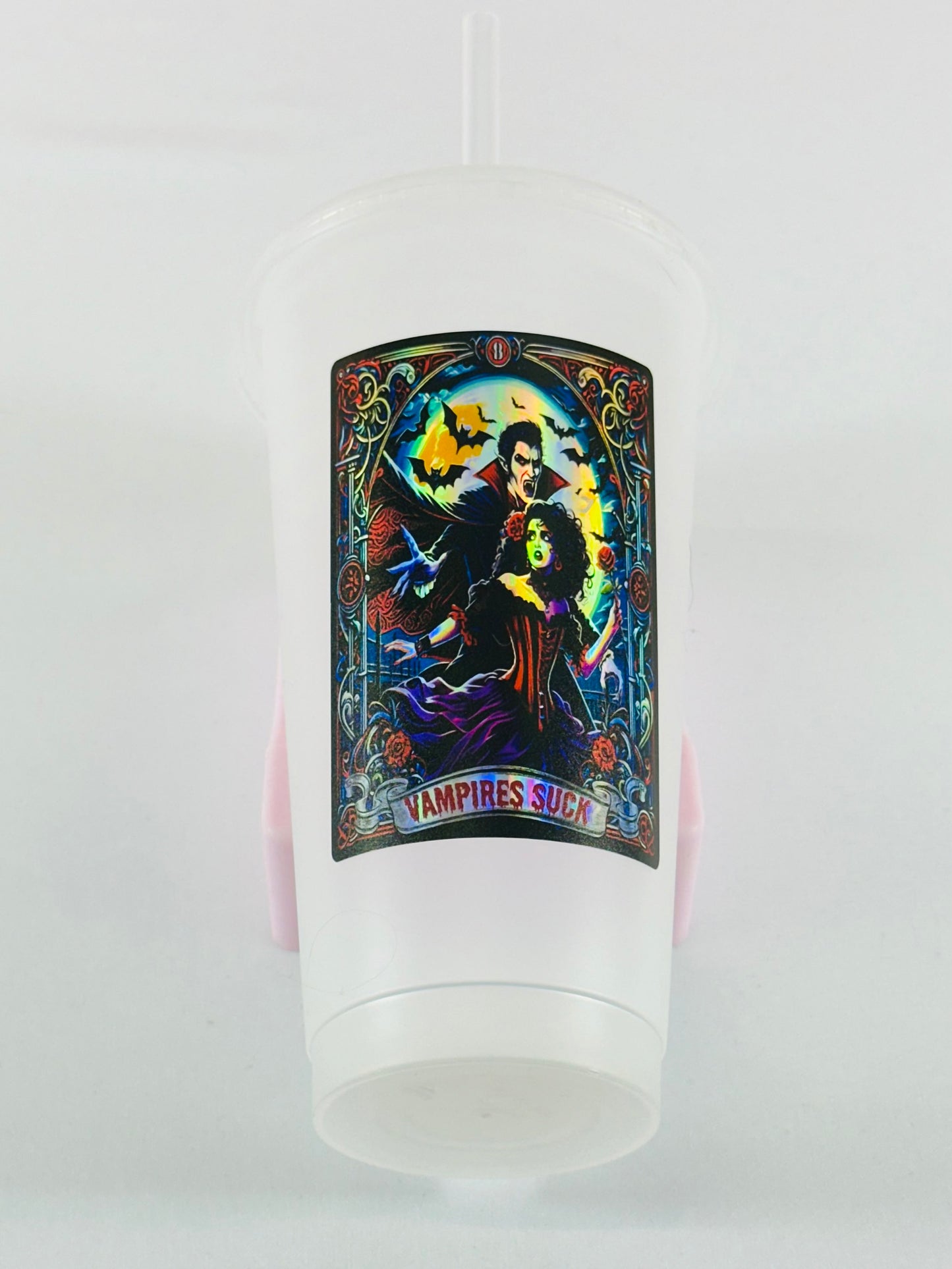 Halloween Tarot Card Decals - Holographic Rainbow Silver Section 1 image 3