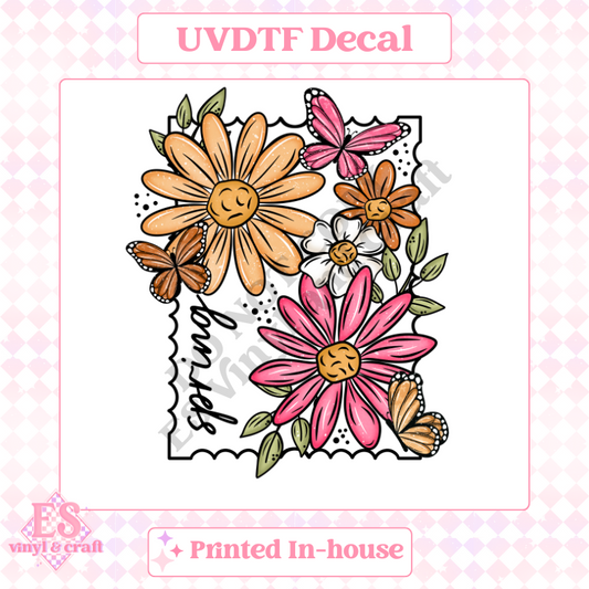 Spring Stamp - UV-DTF Decal Transfer image 0