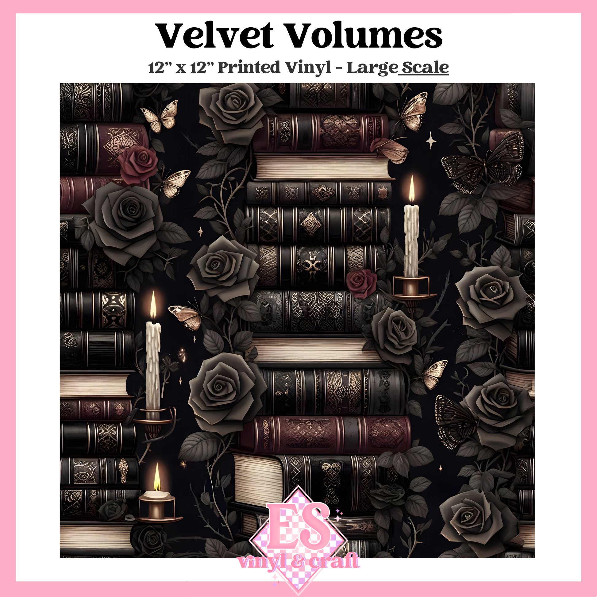 Velvet Volumes - Small or Large Scale Options - 12" x 12" Sheet image 2
