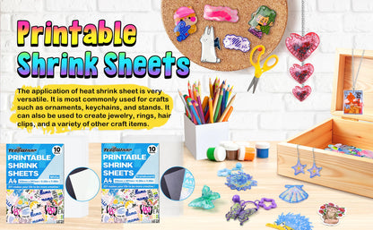 Teckwrap Printable Shrink Sheets - Translucent (Pens or Inkjet Printer) image 2