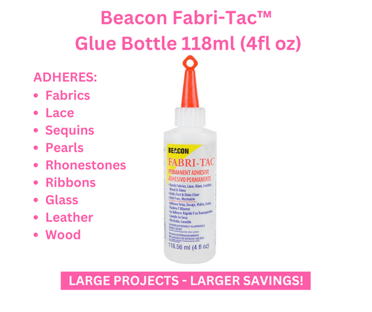 Beacon Fabri-Tac™ Glue Bottle 118ml image 0