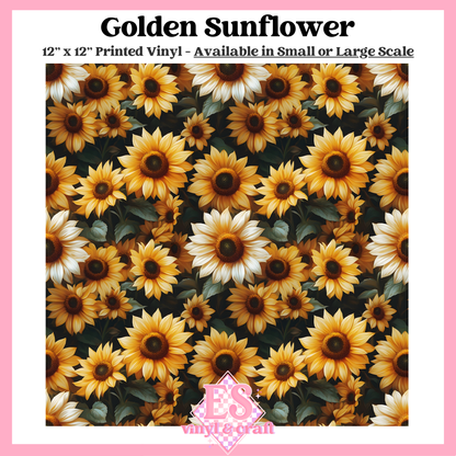 Golden Sunflower - Small or Large Scale Options - 12" x 12" Sheet image 0