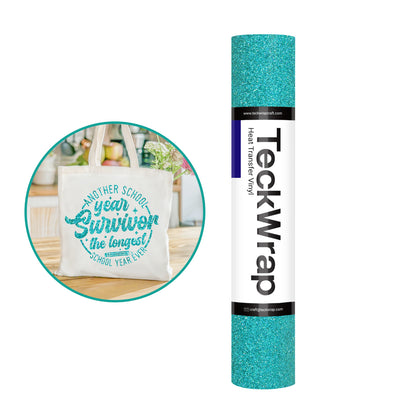 Teckwrap 10" Fancy Glitter Heat Transfer Vinyl