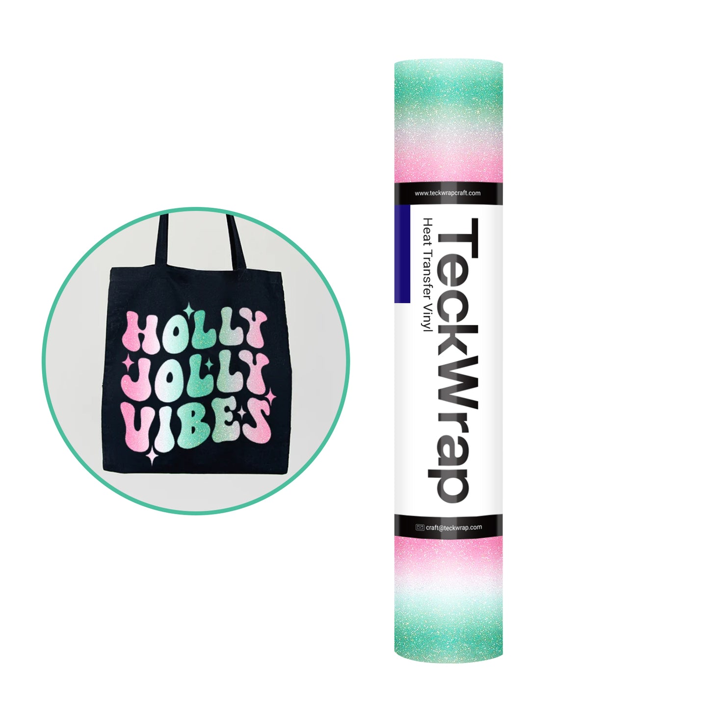 Ombre Glitter HTV