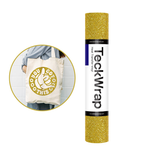 Glitter Heat Transfer Vinyl - 12''