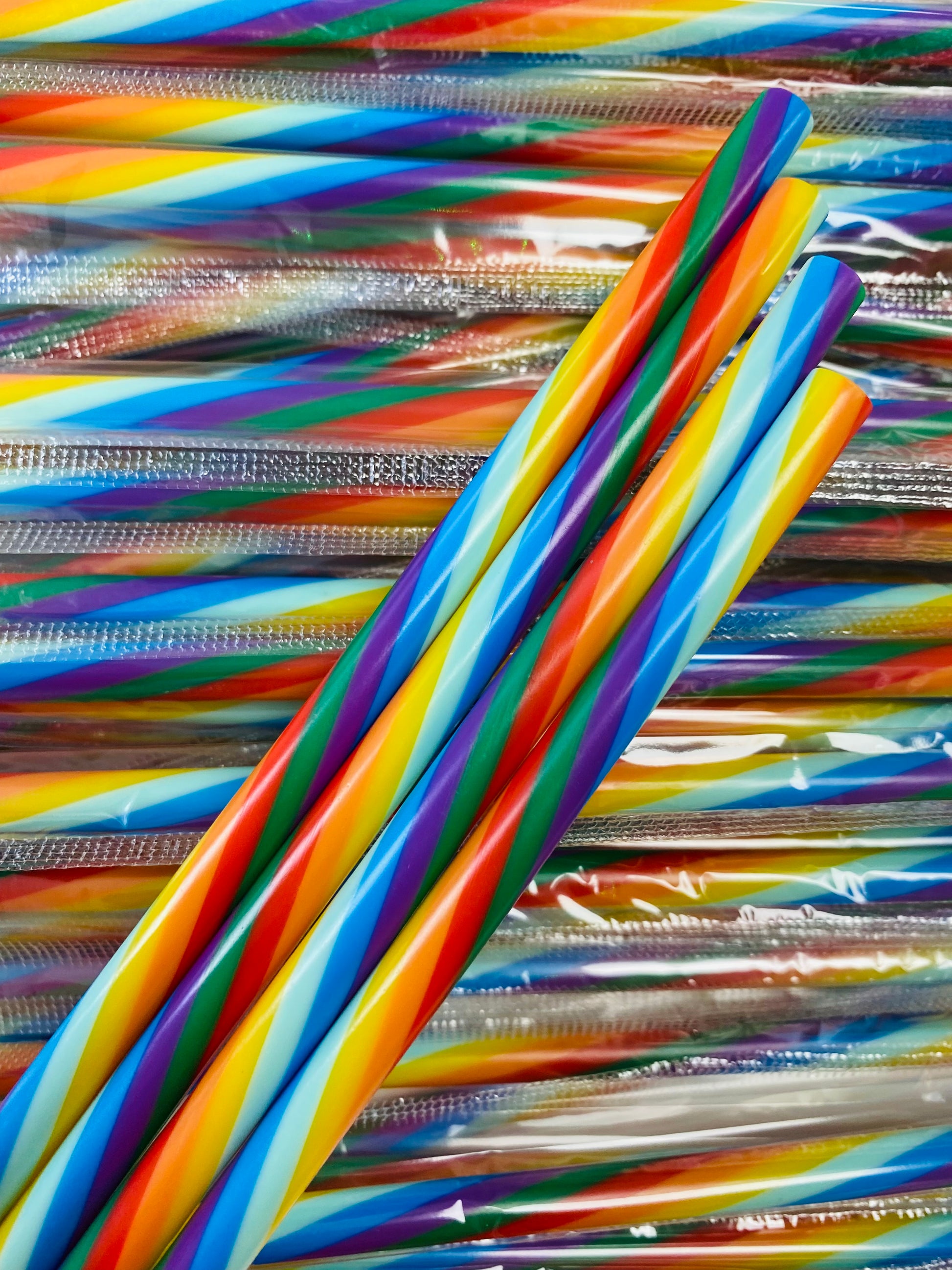 Rainbow Diagonal Straw image 0